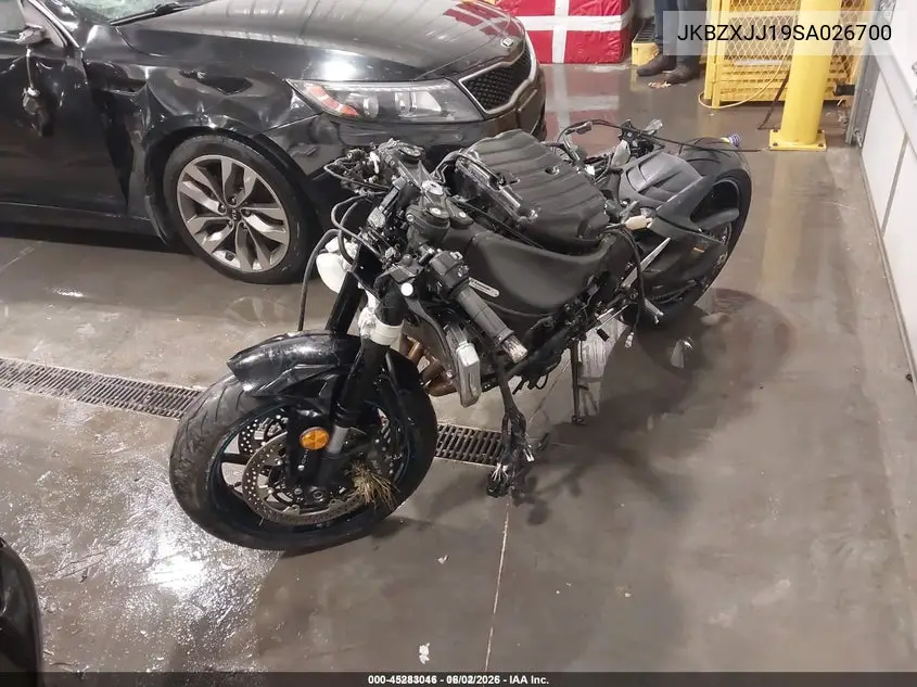 JKBZXJJ19SA026700 2025 Kawasaki Zx636 K