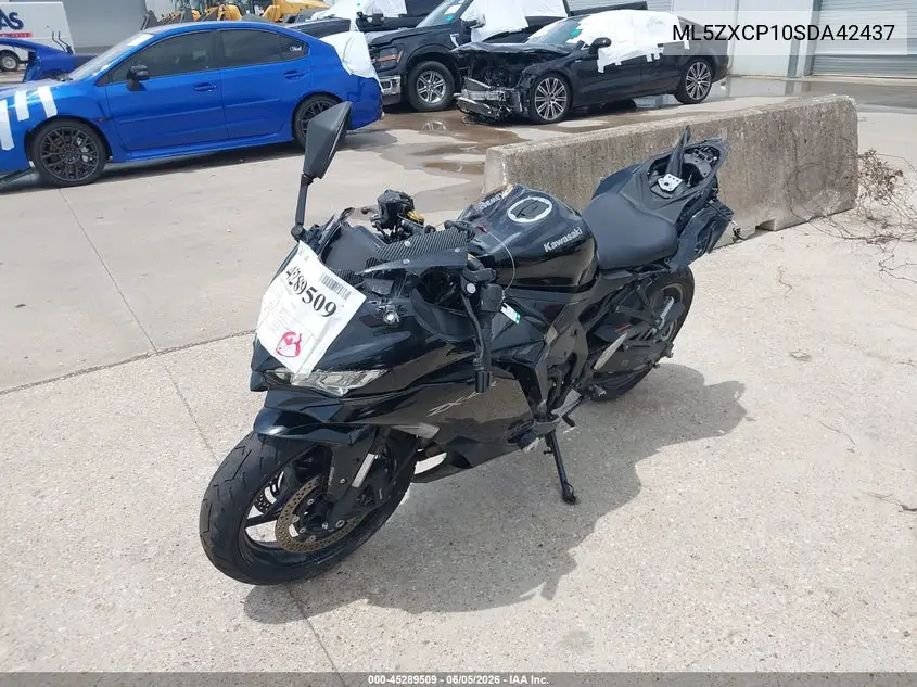 2025 Kawasaki Zx400 P VIN: ML5ZXCP10SDA42437 Lot: 45289509