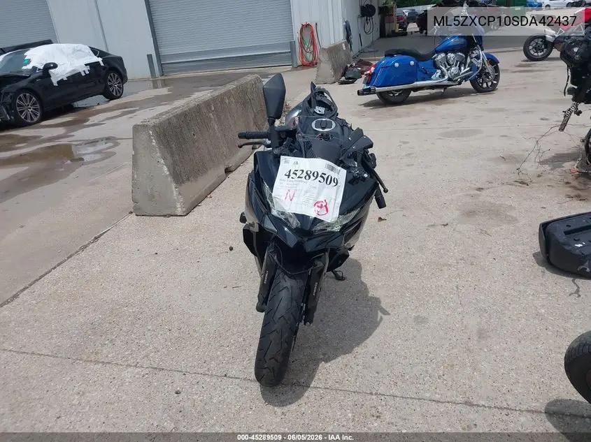 2025 Kawasaki Zx400 P VIN: ML5ZXCP10SDA42437 Lot: 45289509