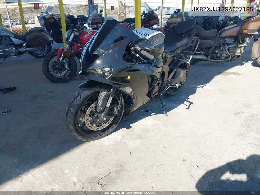 2025 Kawasaki Zx636 K VIN: JKBZXJJ12SA027185 Lot: 45372788