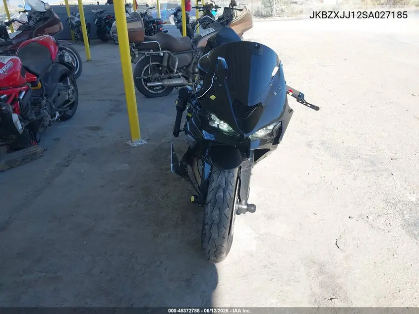 2025 Kawasaki Zx636 K VIN: JKBZXJJ12SA027185 Lot: 45372788