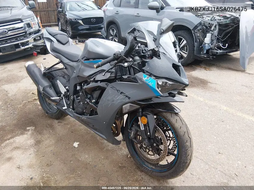 2025 Kawasaki Zx636 K VIN: JKBZXJJ16SA026475 Lot: 45457225