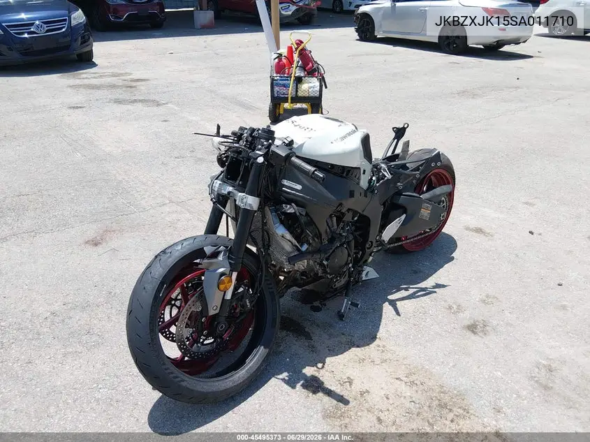2025 Kawasaki Zx636 K VIN: JKBZXJK15SA011710 Lot: 45495373