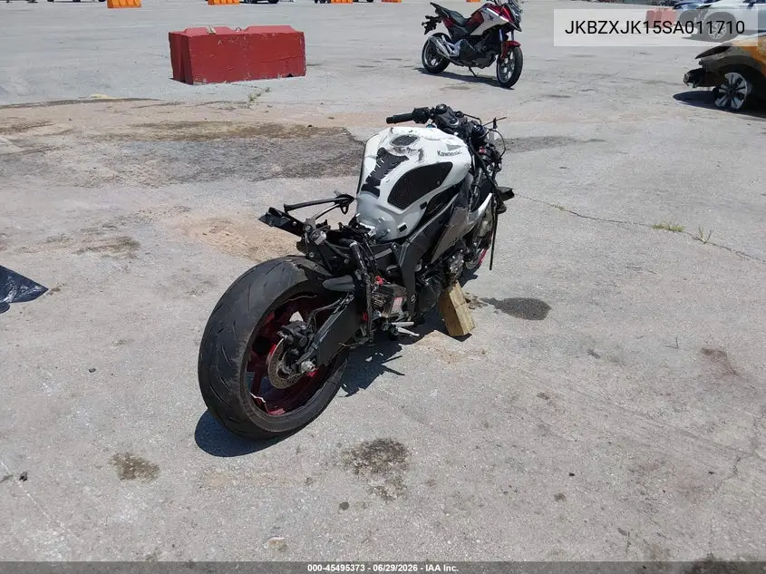 2025 Kawasaki Zx636 K VIN: JKBZXJK15SA011710 Lot: 45495373