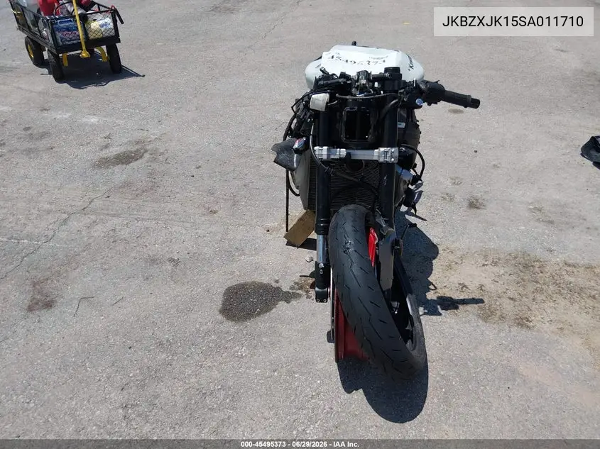 2025 Kawasaki Zx636 K VIN: JKBZXJK15SA011710 Lot: 45495373