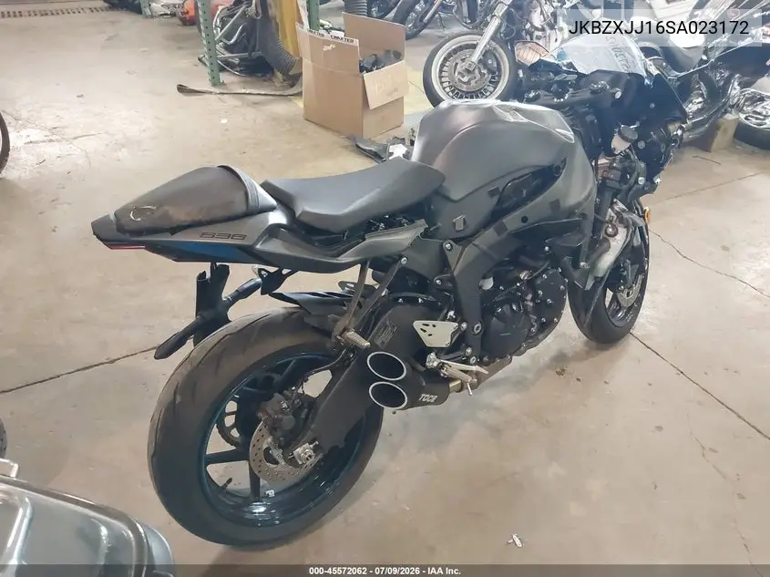 2025 Kawasaki Zx636 K VIN: JKBZXJJ16SA023172 Lot: 45572062