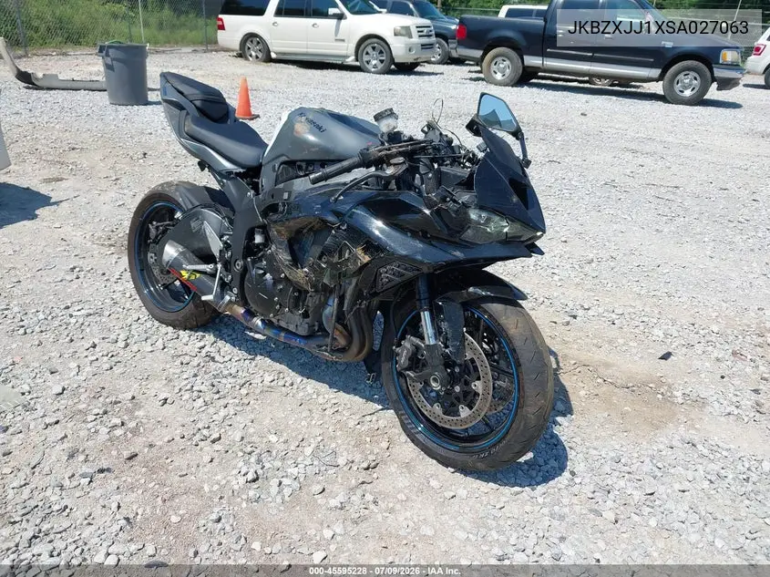 2025 Kawasaki Zx636 K VIN: JKBZXJJ1XSA027063 Lot: 45595228