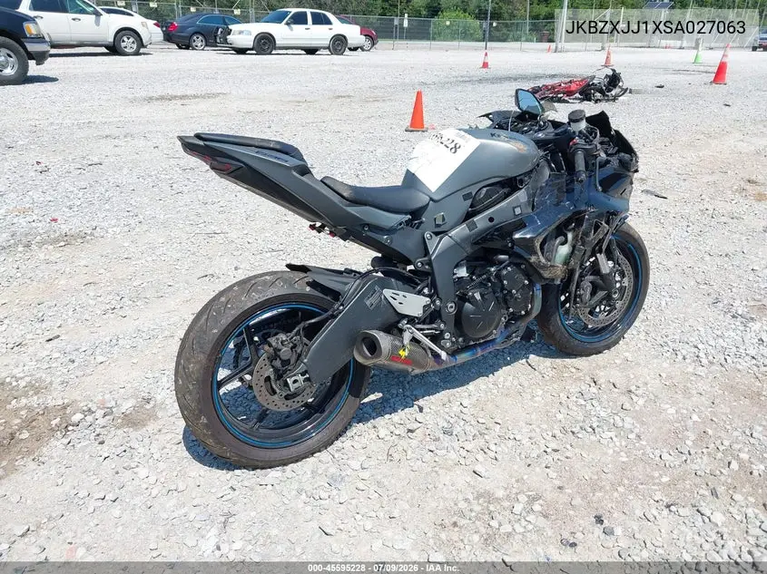 2025 Kawasaki Zx636 K VIN: JKBZXJJ1XSA027063 Lot: 45595228