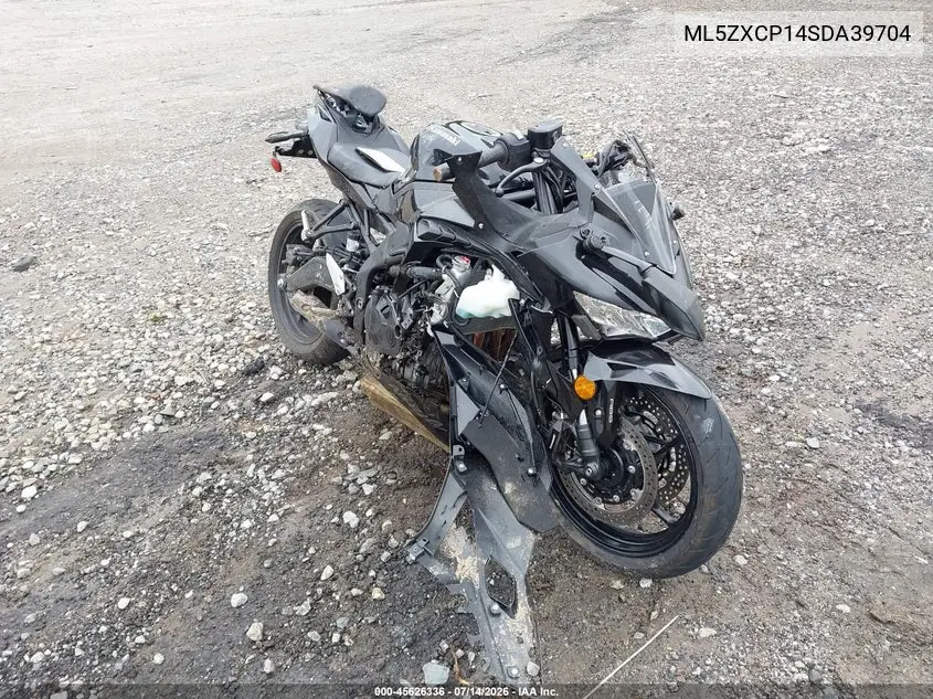 2025 Kawasaki Zx400 P VIN: ML5ZXCP14SDA39704 Lot: 45626336