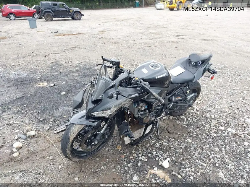 2025 Kawasaki Zx400 P VIN: ML5ZXCP14SDA39704 Lot: 45626336