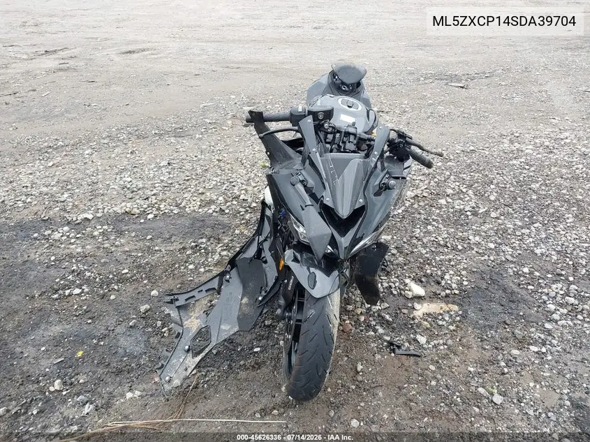 2025 Kawasaki Zx400 P VIN: ML5ZXCP14SDA39704 Lot: 45626336