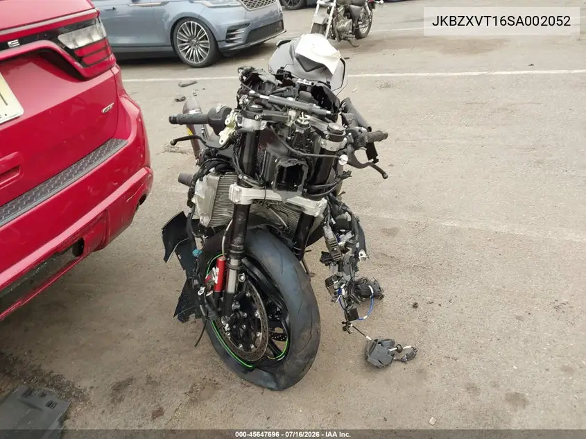 2025 Kawasaki Zx1002 T VIN: JKBZXVT16SA002052 Lot: 45647696