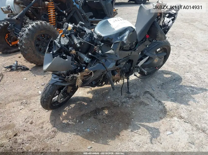 2026 Kawasaki Zx636 K VIN: JKBZXJK11TA014931 Lot: 45144644