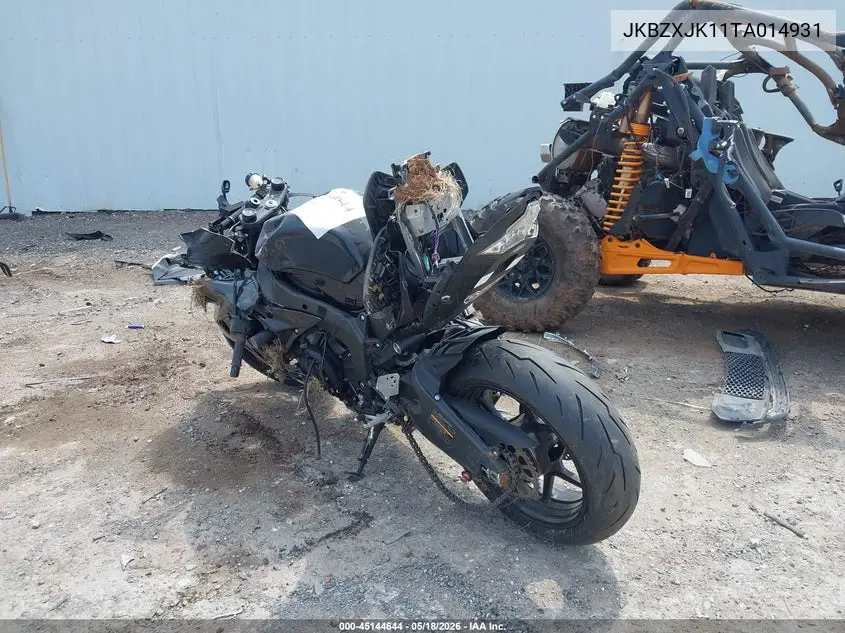 2026 Kawasaki Zx636 K VIN: JKBZXJK11TA014931 Lot: 45144644