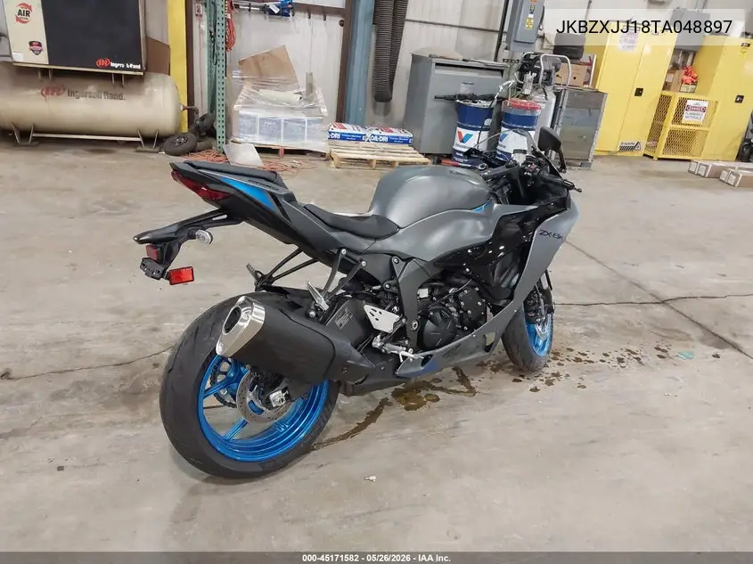 2026 Kawasaki Zx636 K VIN: JKBZXJJ18TA048897 Lot: 45171582