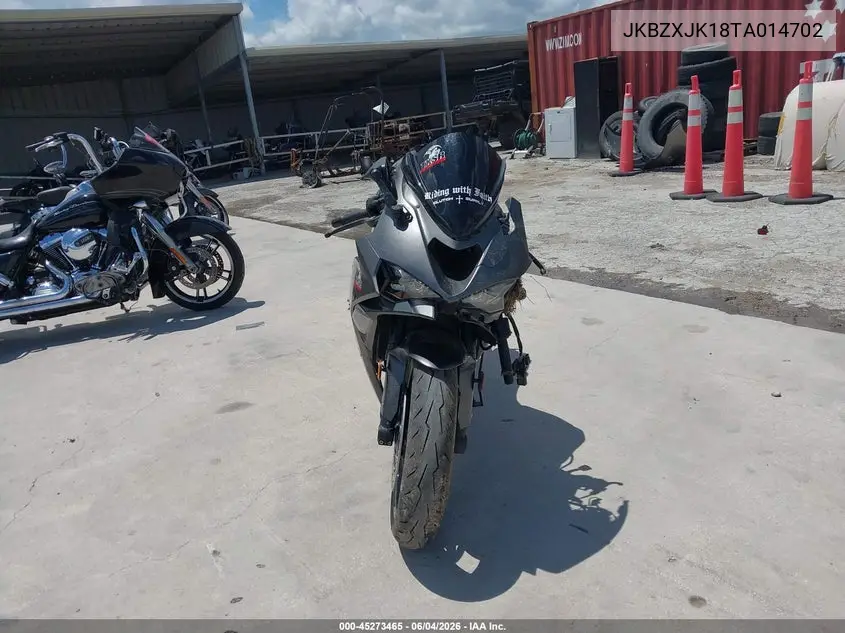 2026 Kawasaki Zx636 K VIN: JKBZXJK18TA014702 Lot: 45273465