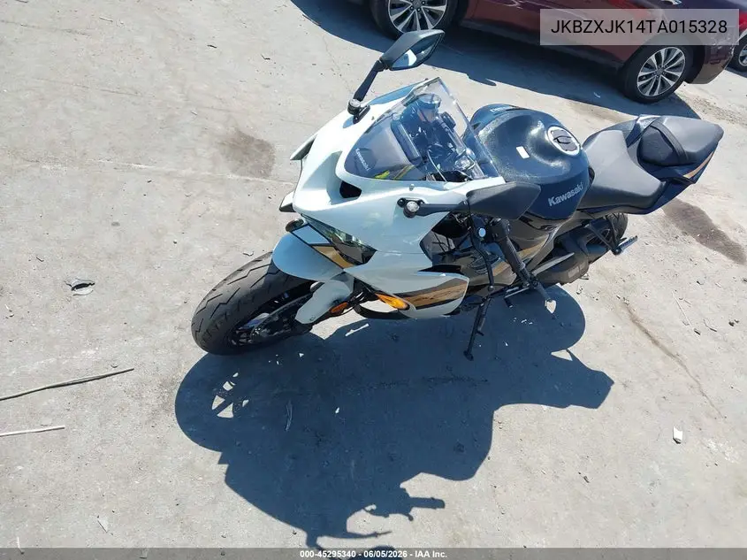 2026 Kawasaki Zx636 K VIN: JKBZXJK14TA015328 Lot: 45295340