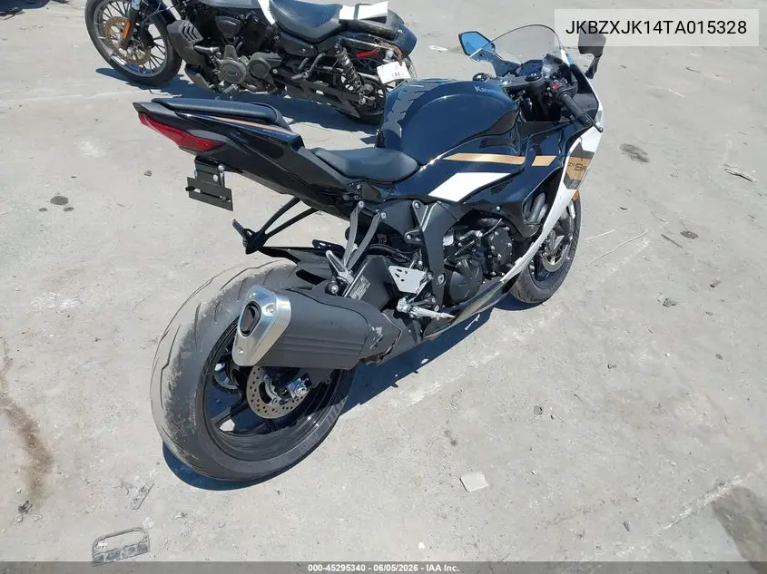 2026 Kawasaki Zx636 K VIN: JKBZXJK14TA015328 Lot: 45295340