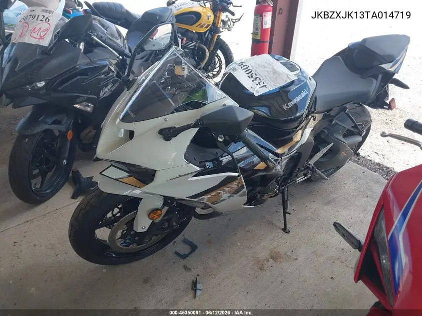 2026 Kawasaki Zx636 K VIN: JKBZXJK13TA014719 Lot: 45350091
