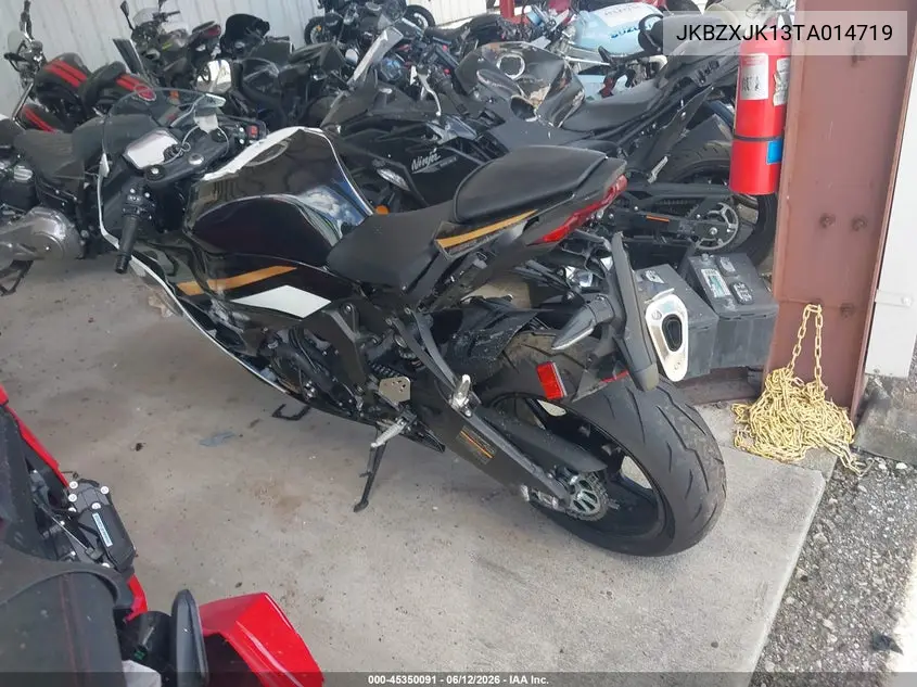 2026 Kawasaki Zx636 K VIN: JKBZXJK13TA014719 Lot: 45350091