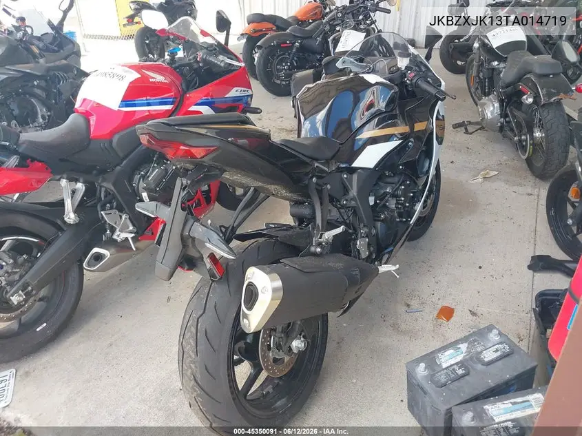 2026 Kawasaki Zx636 K VIN: JKBZXJK13TA014719 Lot: 45350091