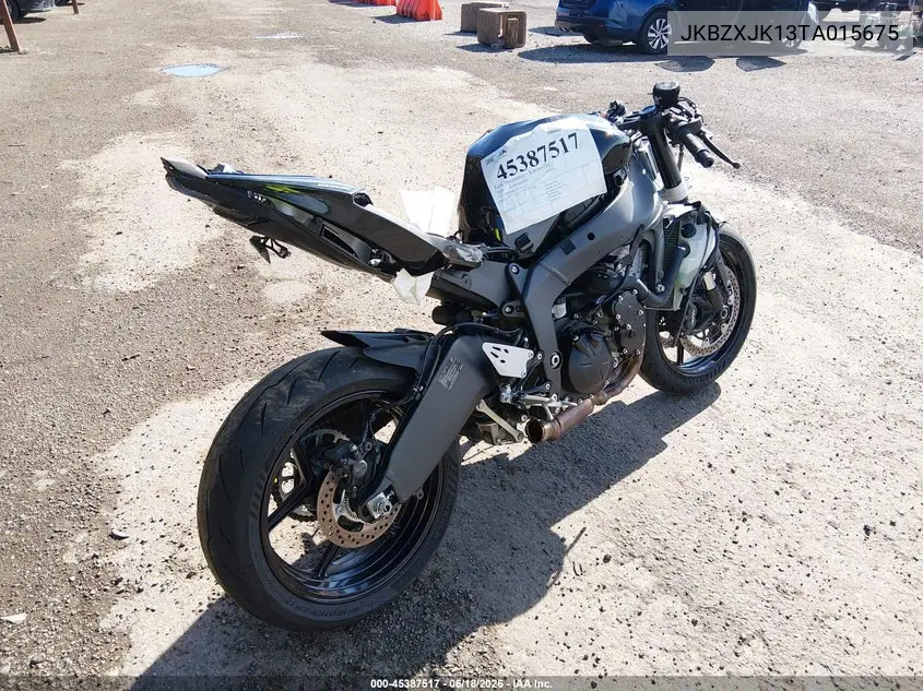 2026 Kawasaki Zx636 K VIN: JKBZXJK13TA015675 Lot: 45387517
