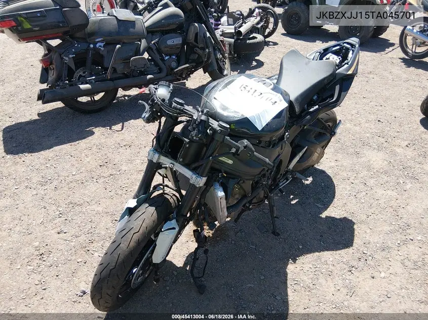 2026 Kawasaki Zx636 K VIN: JKBZXJJ15TA045701 Lot: 45413004