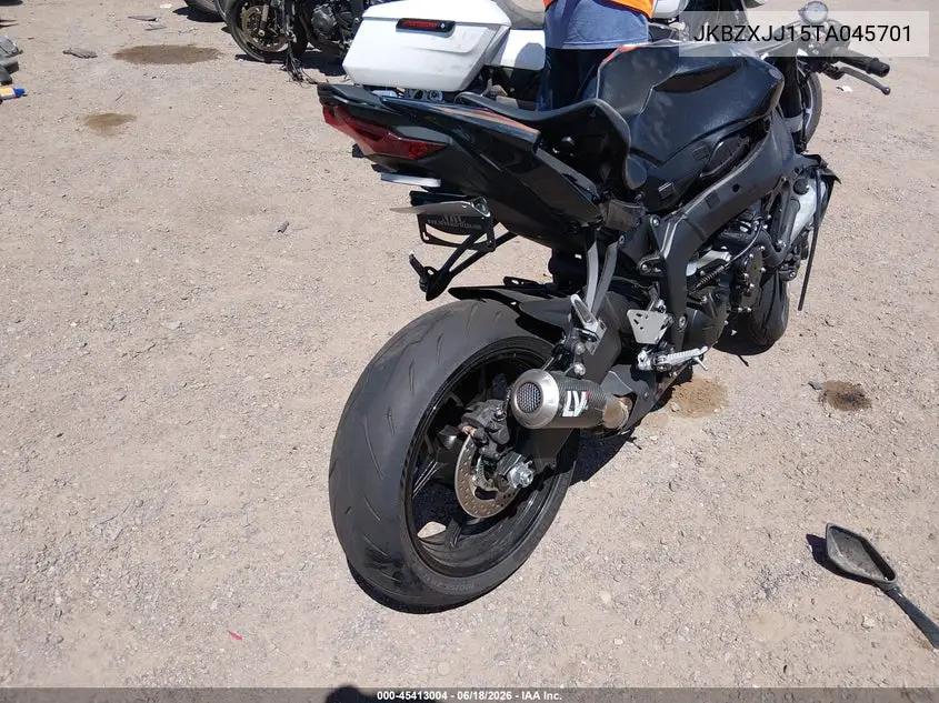 2026 Kawasaki Zx636 K VIN: JKBZXJJ15TA045701 Lot: 45413004