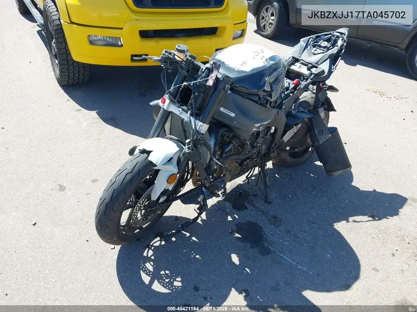 2026 Kawasaki Zx636 K VIN: JKBZXJJ17TA045702 Lot: 45421164
