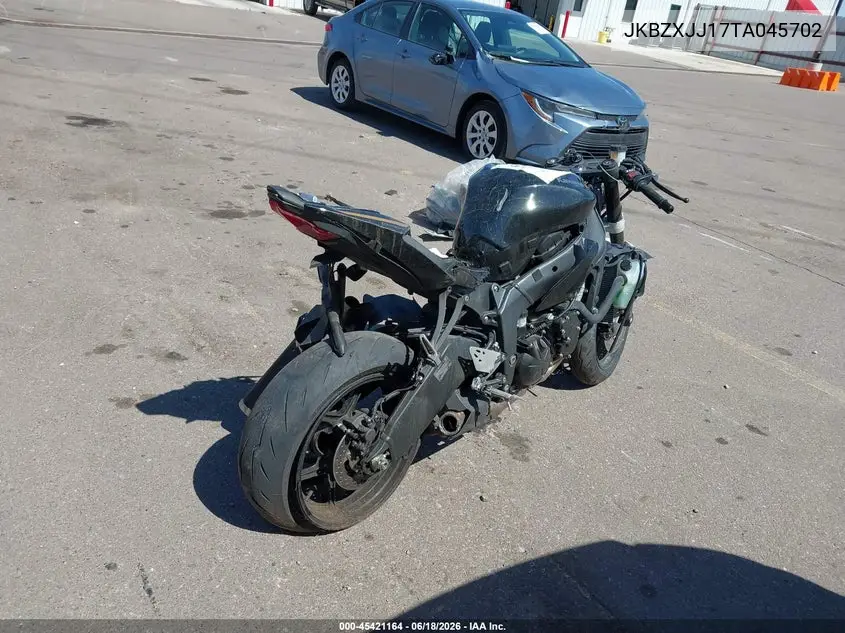 2026 Kawasaki Zx636 K VIN: JKBZXJJ17TA045702 Lot: 45421164
