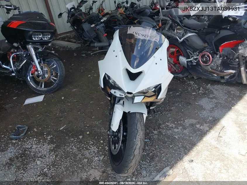 2026 Kawasaki Zx636 K VIN: JKBZXJJ13TA039931 Lot: 45426381