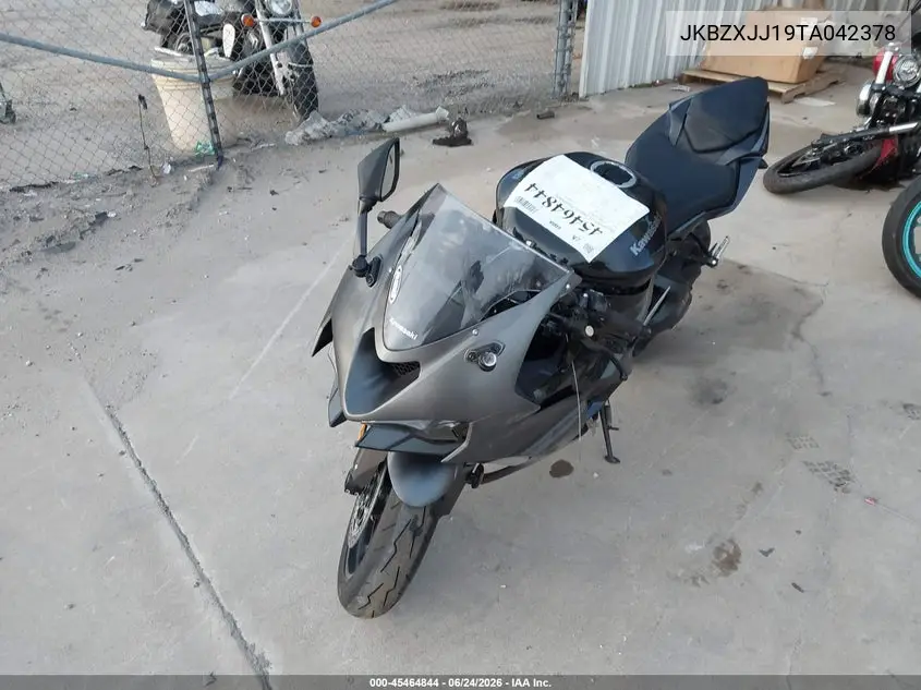 2026 Kawasaki Zx636 K VIN: JKBZXJJ19TA042378 Lot: 45464844