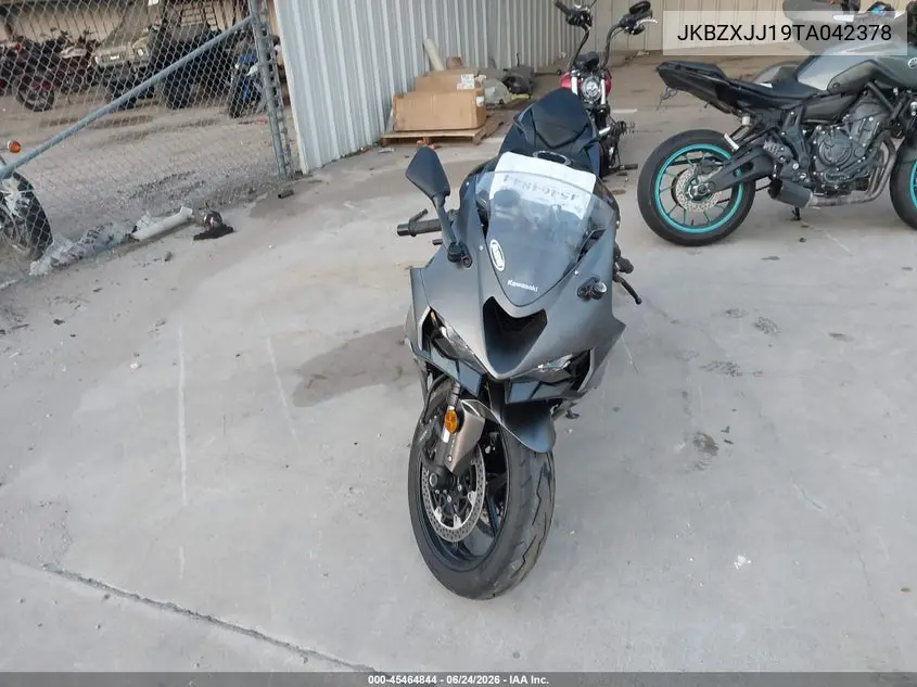 2026 Kawasaki Zx636 K VIN: JKBZXJJ19TA042378 Lot: 45464844