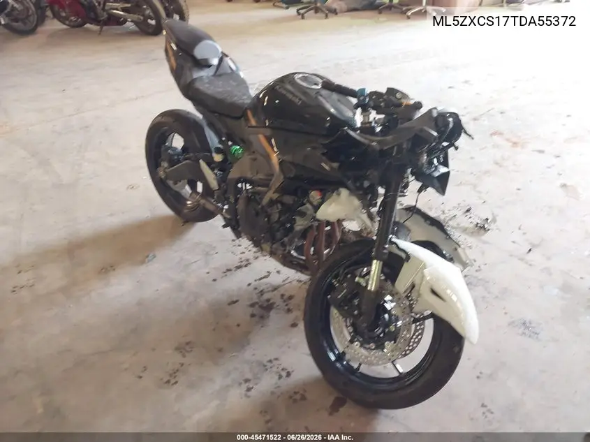 2026 Kawasaki Zx400 S VIN: ML5ZXCS17TDA55372 Lot: 45471522