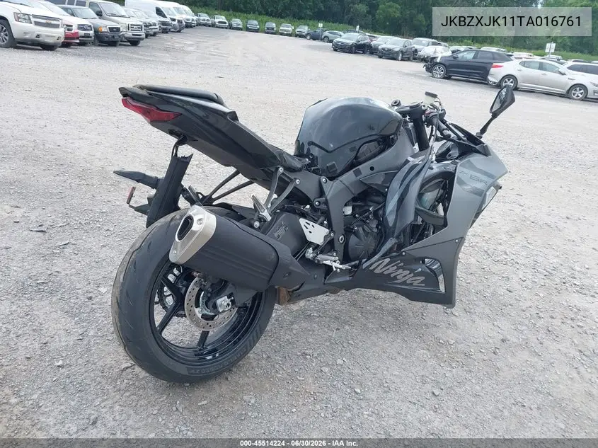 2026 Kawasaki Zx636 K VIN: JKBZXJK11TA016761 Lot: 45514224