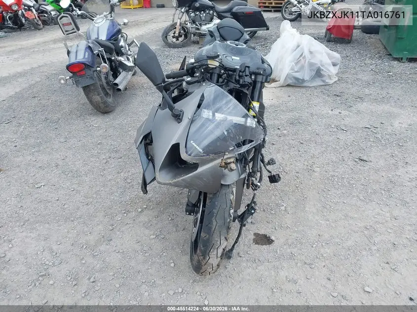 2026 Kawasaki Zx636 K VIN: JKBZXJK11TA016761 Lot: 45514224