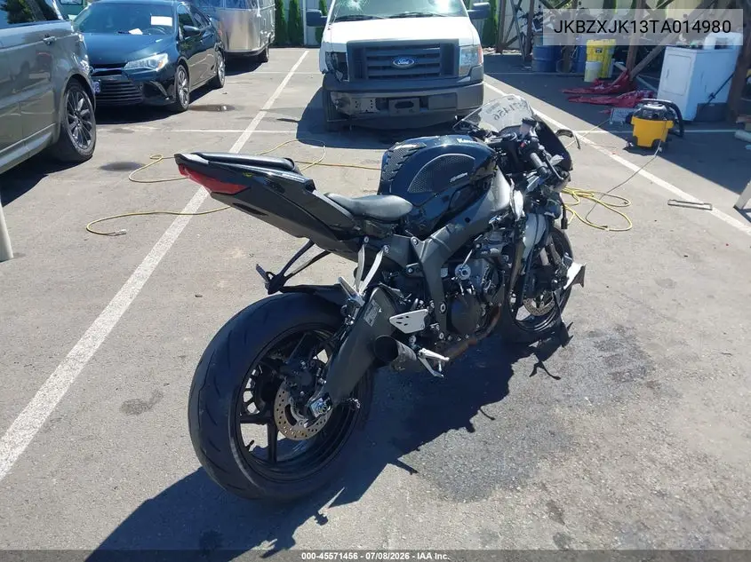 2026 Kawasaki Zx636 K VIN: JKBZXJK13TA014980 Lot: 45571456
