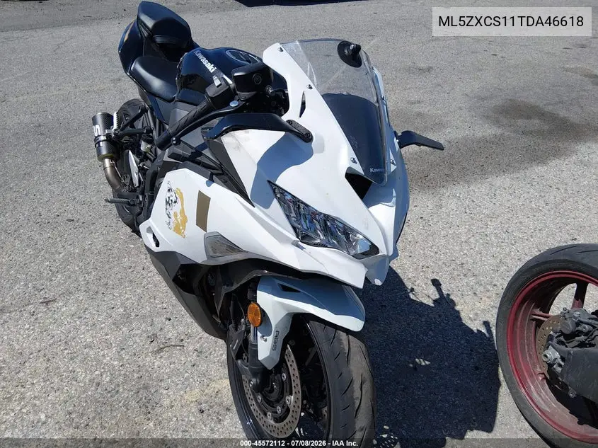 2026 Kawasaki Zx400 S VIN: ML5ZXCS11TDA46618 Lot: 45572112