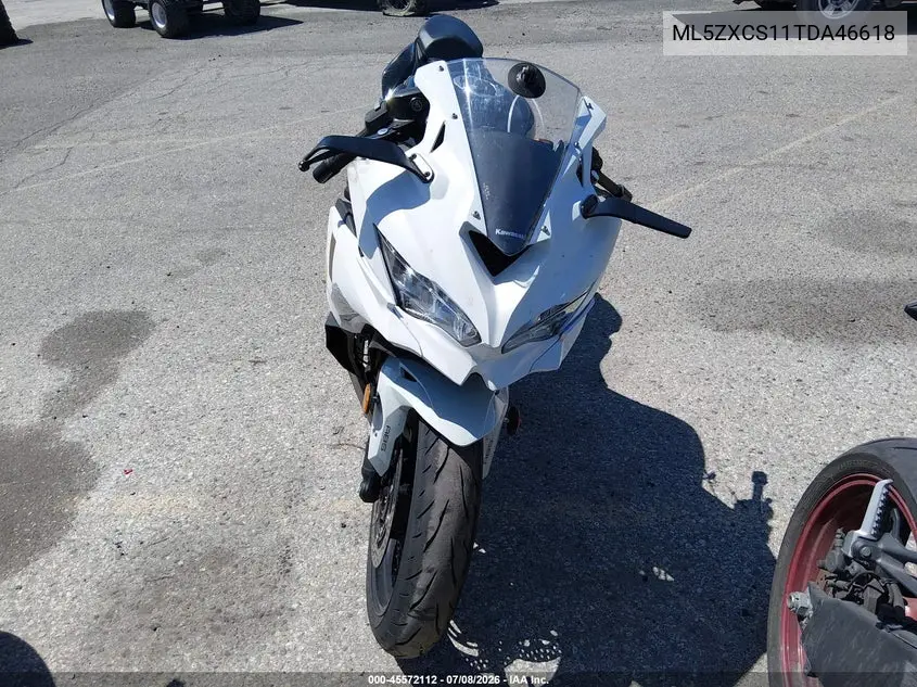 2026 Kawasaki Zx400 S VIN: ML5ZXCS11TDA46618 Lot: 45572112