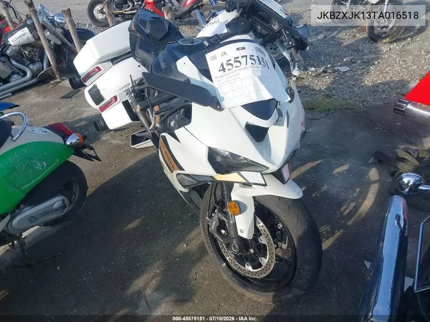2026 Kawasaki Zx636 K VIN: JKBZXJK13TA016518 Lot: 45575151