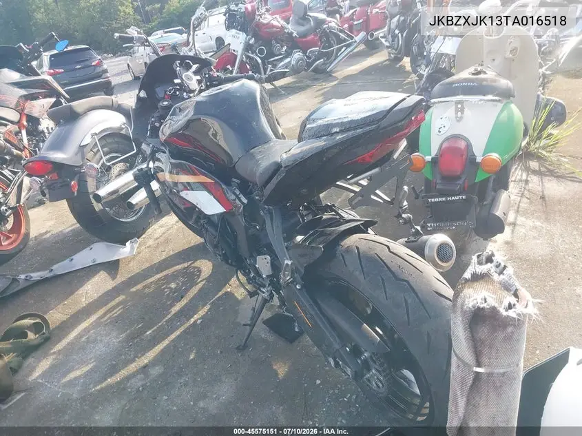 2026 Kawasaki Zx636 K VIN: JKBZXJK13TA016518 Lot: 45575151