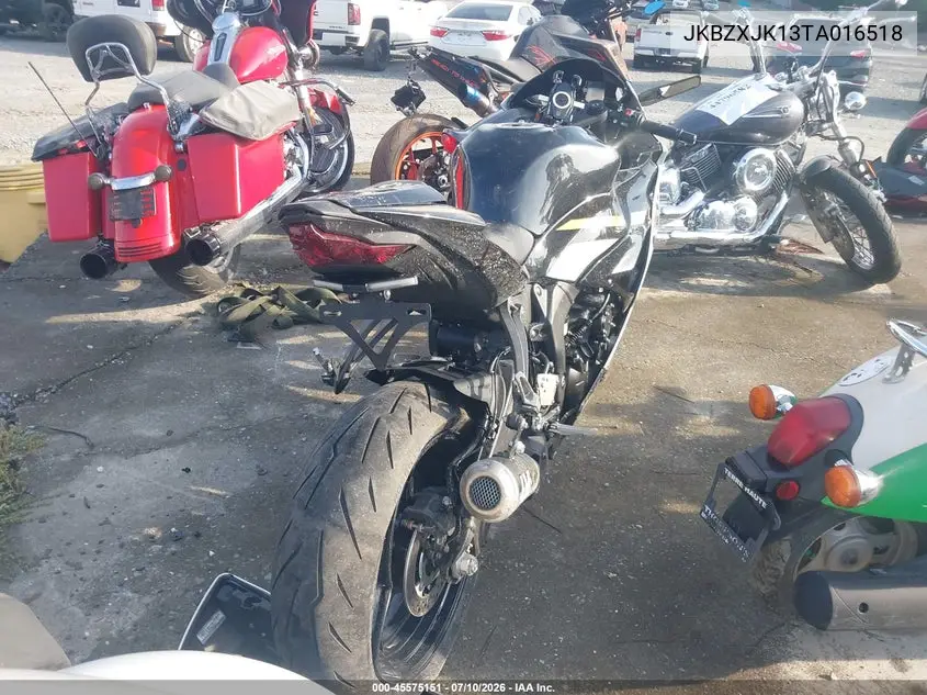 2026 Kawasaki Zx636 K VIN: JKBZXJK13TA016518 Lot: 45575151