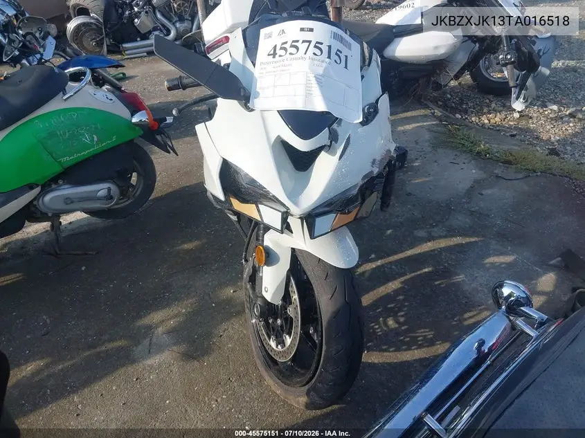 2026 Kawasaki Zx636 K VIN: JKBZXJK13TA016518 Lot: 45575151