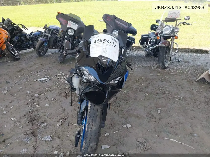 2026 Kawasaki Zx636 K VIN: JKBZXJJ13TA048953 Lot: 45655313
