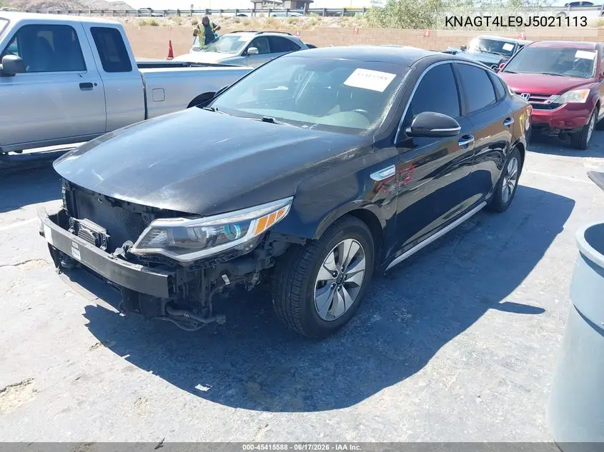 2018 Kia Optima Hybrid Premium VIN: KNAGT4LE9J5021113 Lot: 45415588