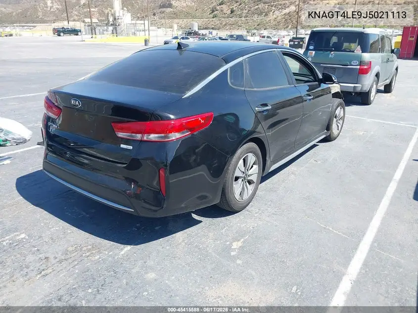2018 Kia Optima Hybrid Premium VIN: KNAGT4LE9J5021113 Lot: 45415588