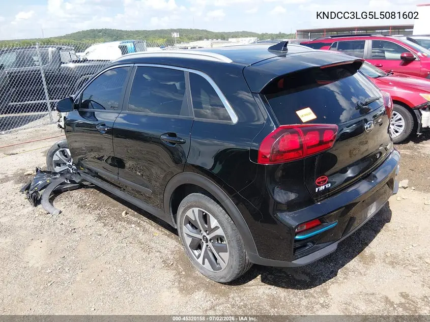 2020 Kia Niro Ev Ex VIN: KNDCC3LG5L5081602 Lot: 45320158