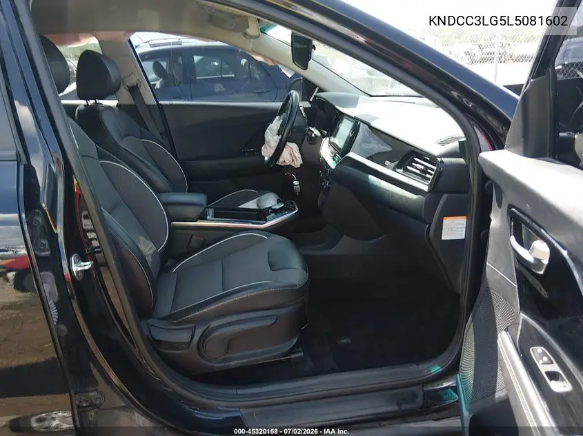 2020 Kia Niro Ev Ex VIN: KNDCC3LG5L5081602 Lot: 45320158