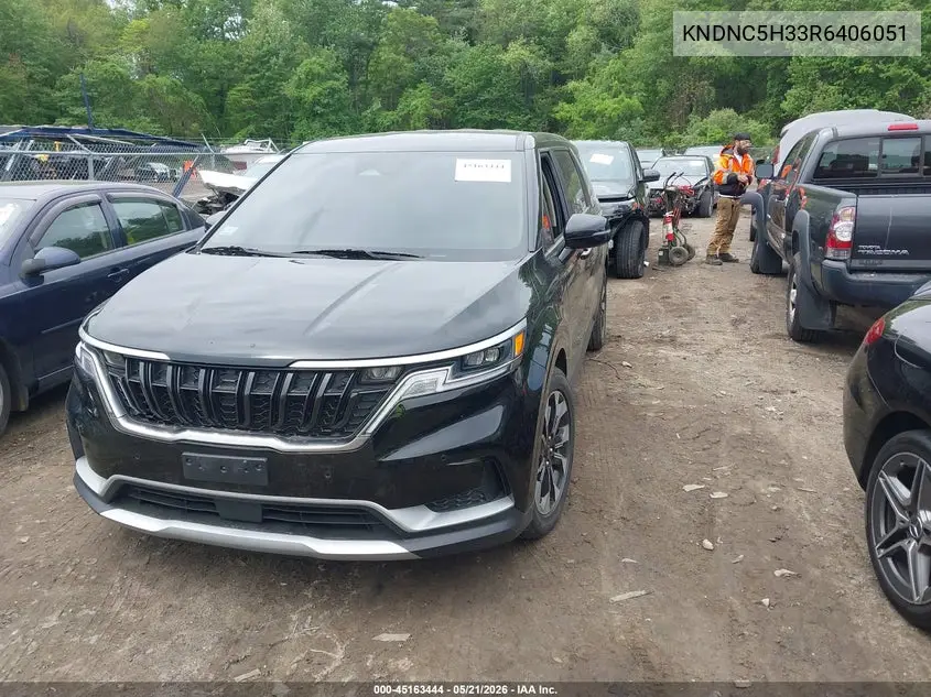 2024 Kia Carnival Mpv Ex VIN: KNDNC5H33R6406051 Lot: 45163444