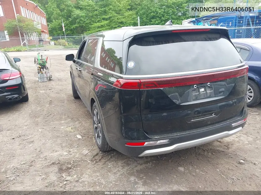 2024 Kia Carnival Mpv Ex VIN: KNDNC5H33R6406051 Lot: 45163444